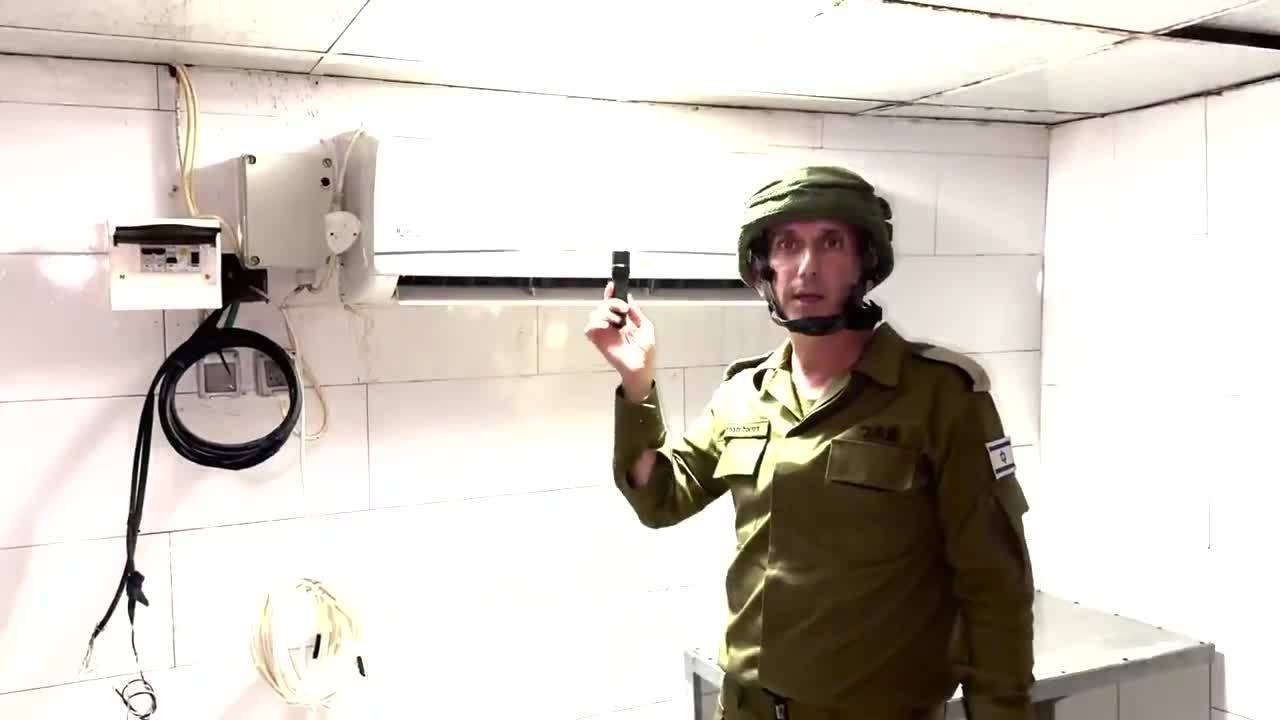 以军称发现数十公里哈马斯隧道 内部设有空调藏身室和厕所