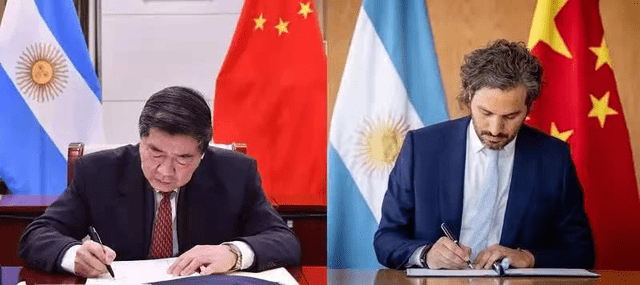 中国给的台阶，阿根廷下了，阿总统连发两条推文，主动对中国示好